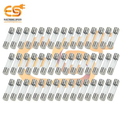 3A 250V 5mm x 20mm Fast Acting Glass Tube Cartridge Fuse Pack of 500